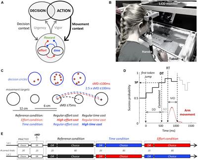 Dissociating the Impact of Movement Time and Energy Costs on Decision-Making and Action Initiation in Humans